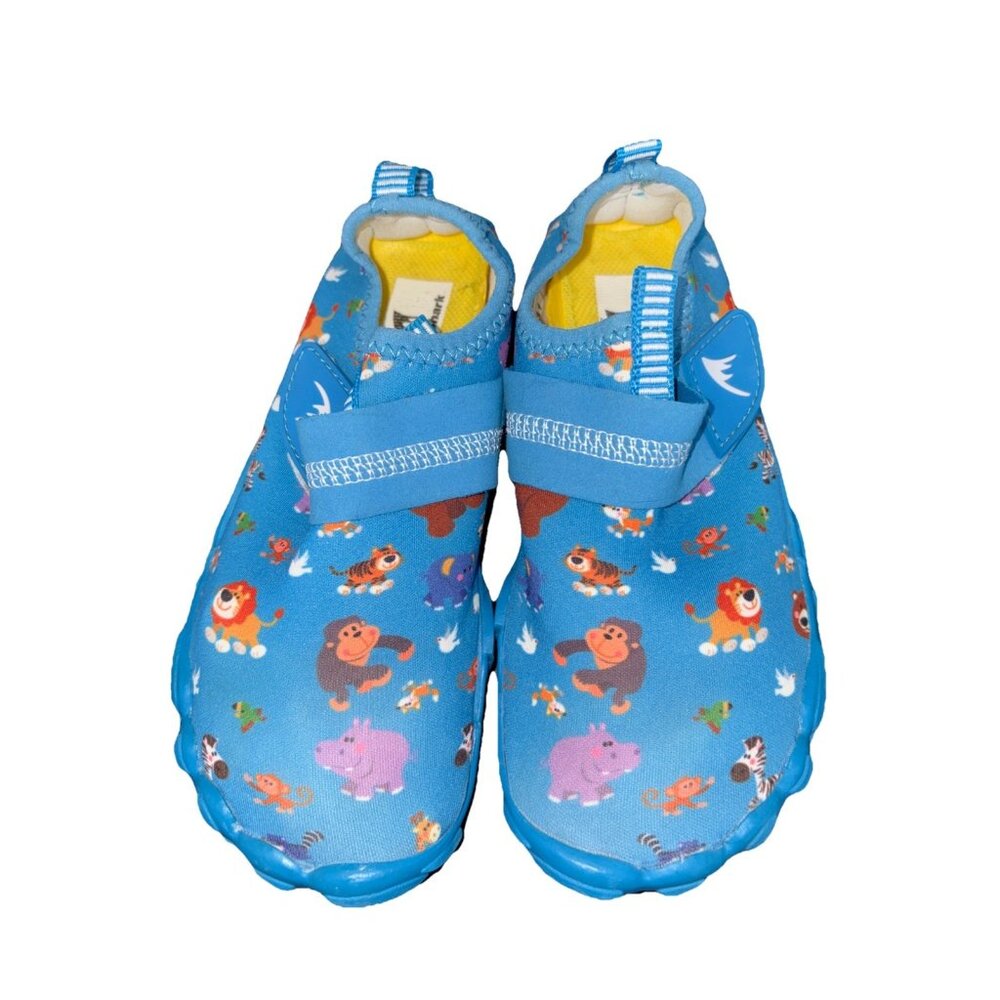 Quick Shark Kid’s Unisex Water Shoes W/Decorarive Animals Sz. 31 (1.5)